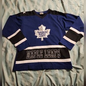 Toronto Maple Leafs NHL VTG Jersey Mighty Mac Sports Youth Size Large‎ ( 14/16 )